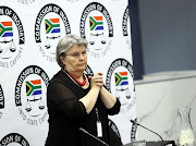 Former public enterprises minister Barbara Hogan seen at the state capture inquiry before giving evidence for the third day on Wednesday, November 14 2018.
