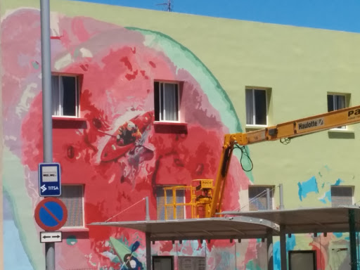 Mural El Deporte es Vida, es Color
