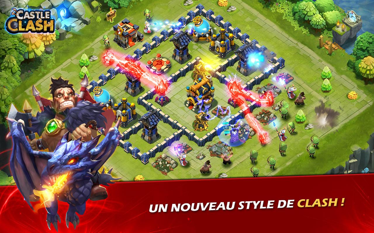 Android application Castle Clash: Roi du monde screenshort