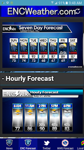 ENC Weather Pro screenshot for Android