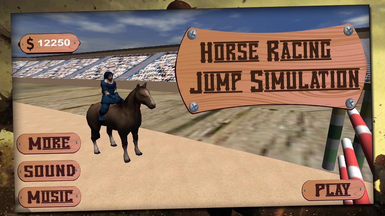 Android application Horse Racing Jump Simulation screenshort