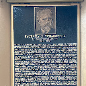 PYOTR ILYICH TCHAIKOVSKY  GAY RUSSIAN CLASSICAL COMPOSER (1840-1893)   PYOTR ILYICH TCHAIKOVSKY was raised in a society that offered no public music education. In spite of his aptitude for music, his ...