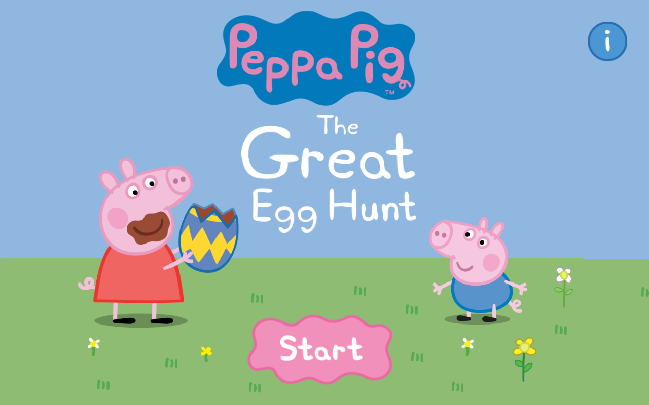 Android application Peppa Pig Book: Great Egg Hunt screenshort