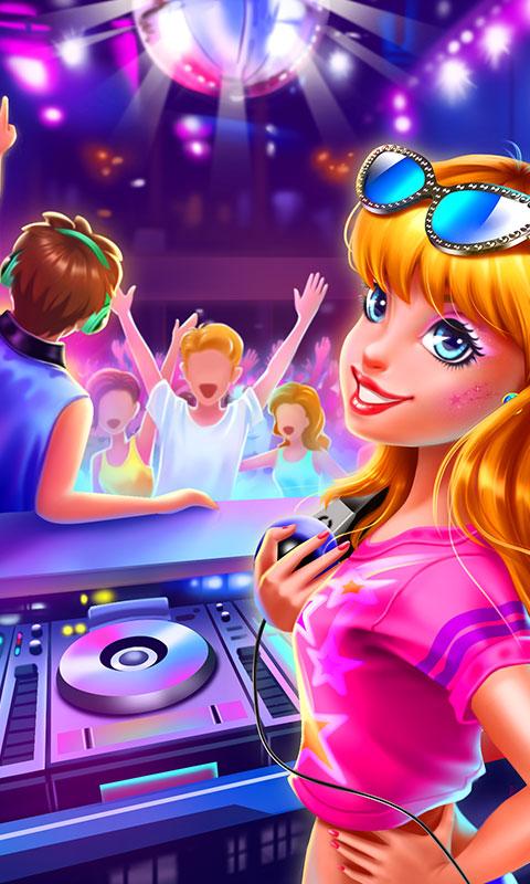Android application Fashion Doll - DJ Disco Party screenshort