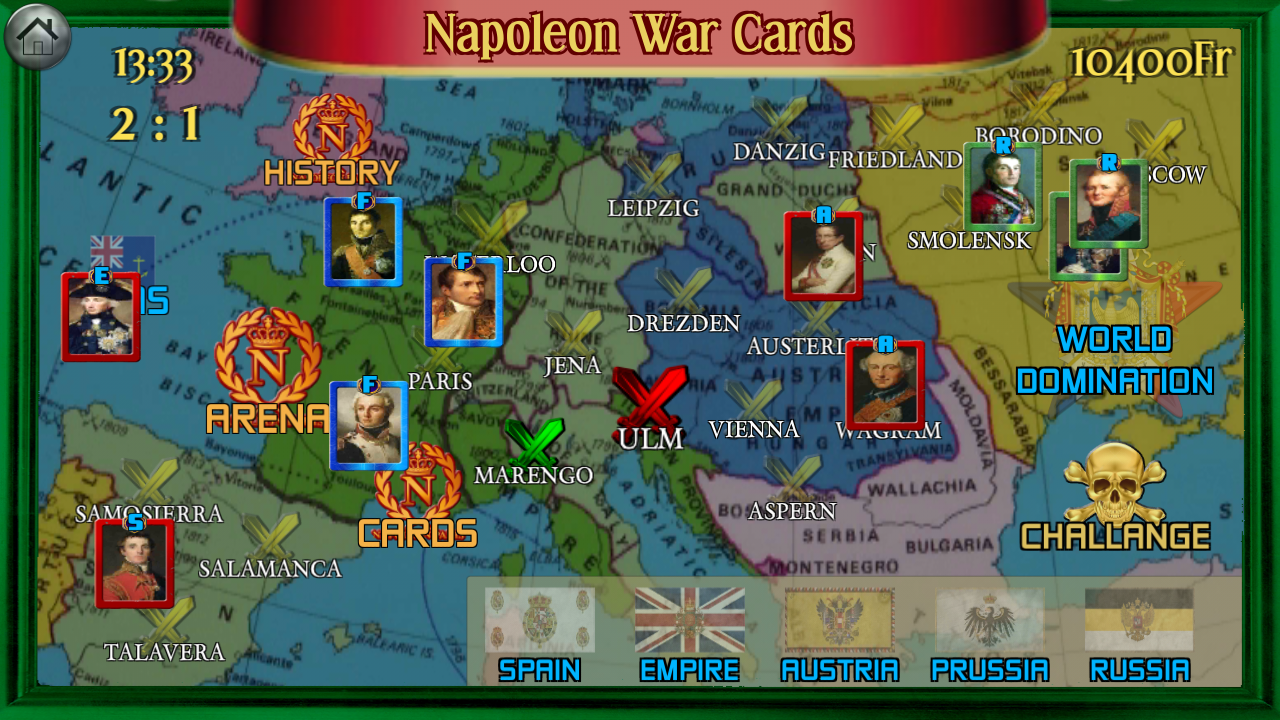    Napoleon War Cards- screenshot  