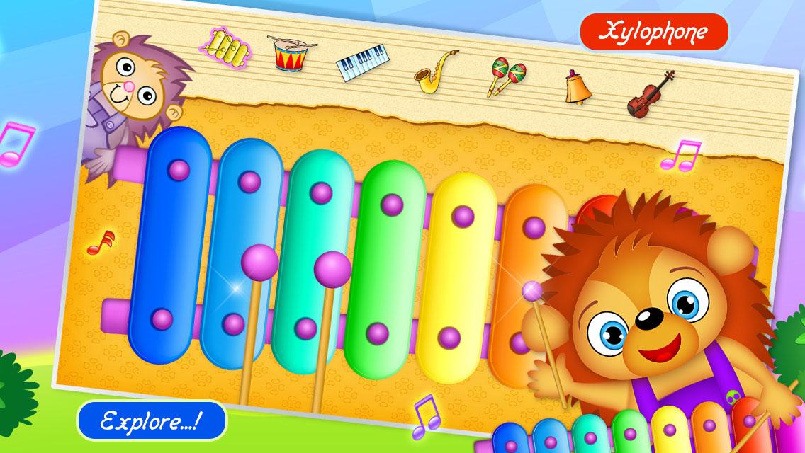 Android application 123 Kids Fun MUSIC - Kids Music Educational Games screenshort