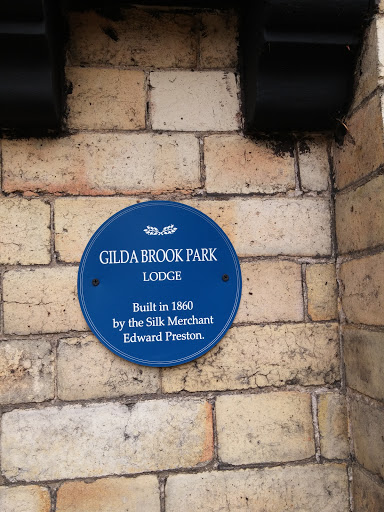 Gilda Brook Park Lodge Commemorative Plaque