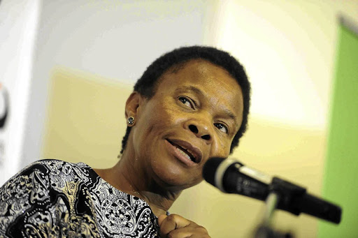 Minister Susan Shabangu. / Thulani Mbele