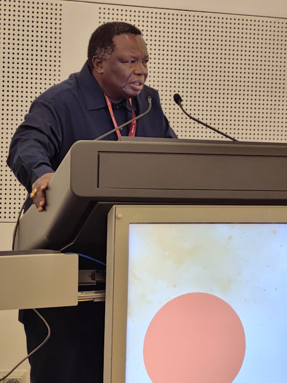 COTU SG Francis Atwoli during the ongoing fifth International Trade Union Confederation (ITUC) World Congress in Melbourne, Australia