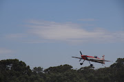 The Marksmen practise their formations ahead of the upcoming air show season in Cape Town. 