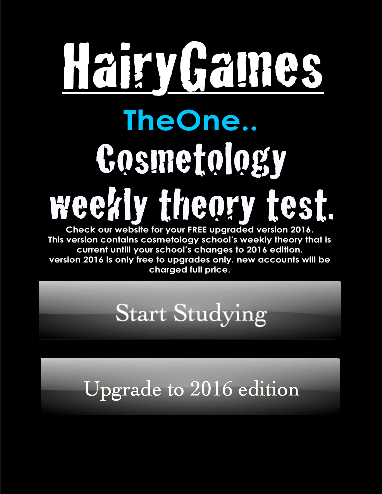 Android application TheOne cosmetology theory gude screenshort