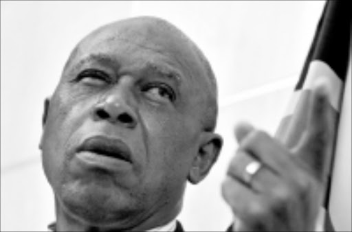 Minister of Human Settlements Tokyo Sexwale says he spent last 10 years building wealth through partnership with major companies and with rich families, he said is time to accompany the poor. Pic ELIZABETH SEJAKE. 25/05/2009. © THE TIMES