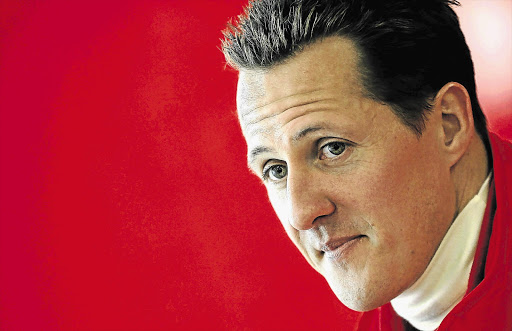 OUT OF DANGER: Michael Schumacher faces months of rehabilitation following the skiing accident that almost killed him