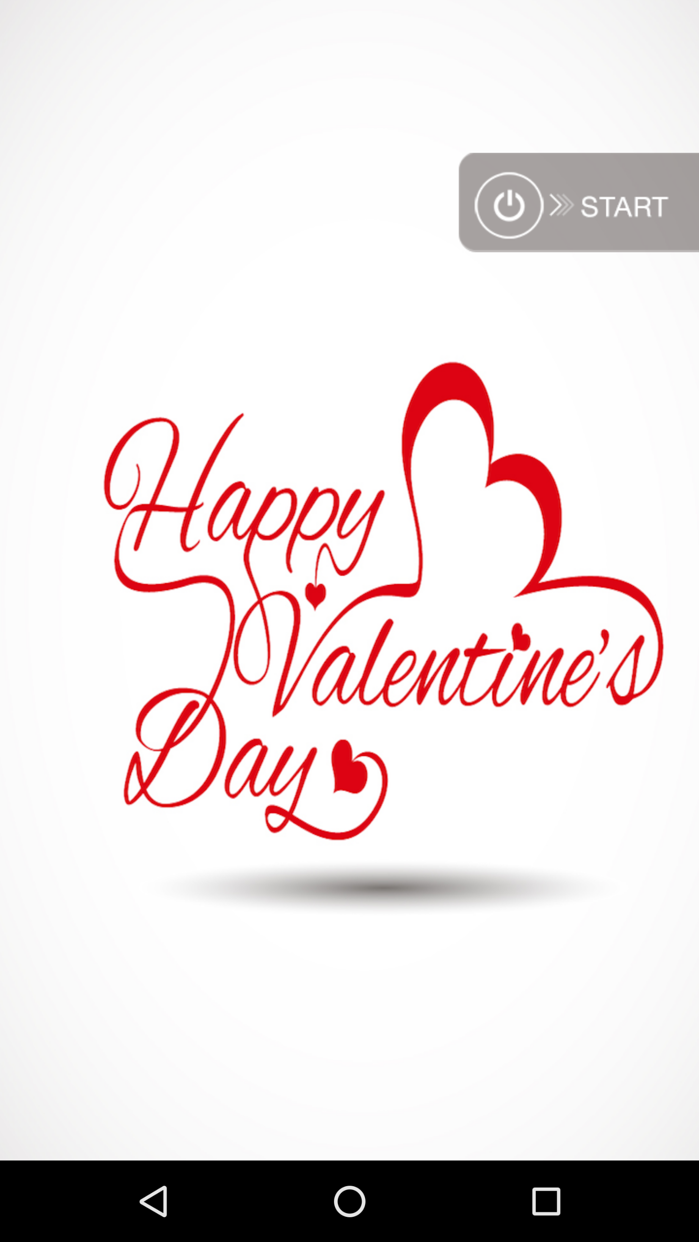 Android application Valentine Day Greetings screenshort