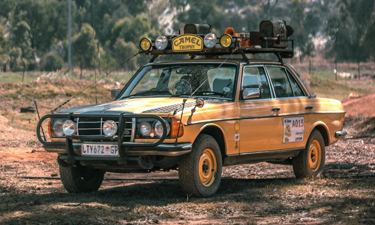 Tanya Ritchie and Helen Hahn's Mercedes-Benz 240D has been christened Mustafa and has attracted a worldwide following from fans of the carmaker's W123 series.