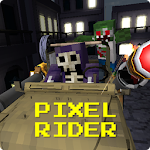 Pixel Rider - Zombie Shooter Apk