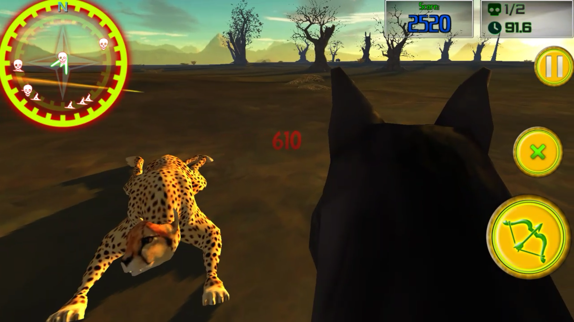 Android application Safari Archer: Animal Hunter screenshort