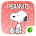 GO Keyboard Peanuts Sticker