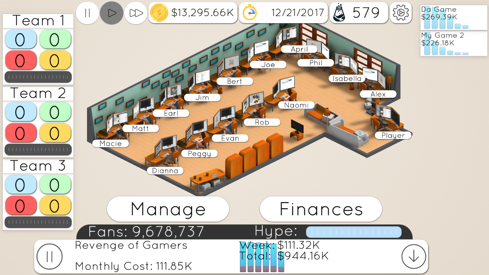   Game Studio Tycoon 2- screenshot  