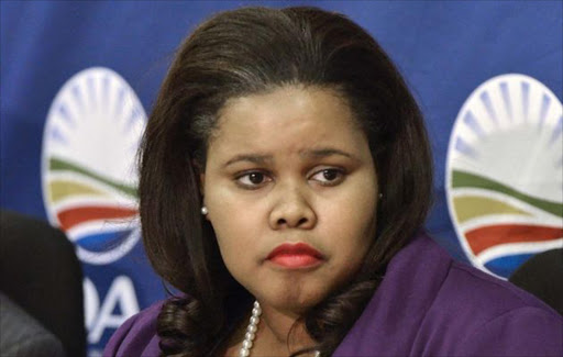 Former DA parliamentary leader Lindiwe Mazibuko