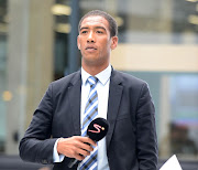 Ashwin Willemse during a Super Rugby event at SuperSport studios on February 22, 2017 in Johannesburg, South Africa.