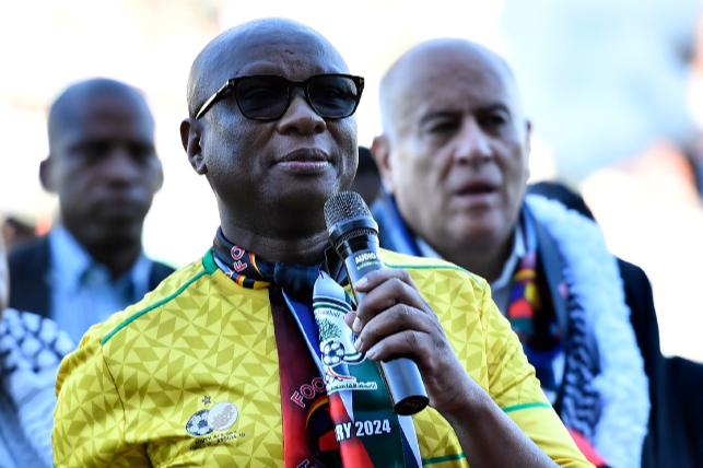 Zizi Kodwa says action should be taken against the DA for showing images of a burning South African flag.