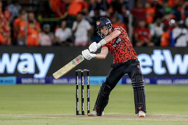 Sunrisers Eastern Cape batter Tom Abell's valiant half century was not enough as the home side went down by 35 runs to Durban's Super Giants in Gqeberha on Saturday. Picture: SPORTZPICS/SA20