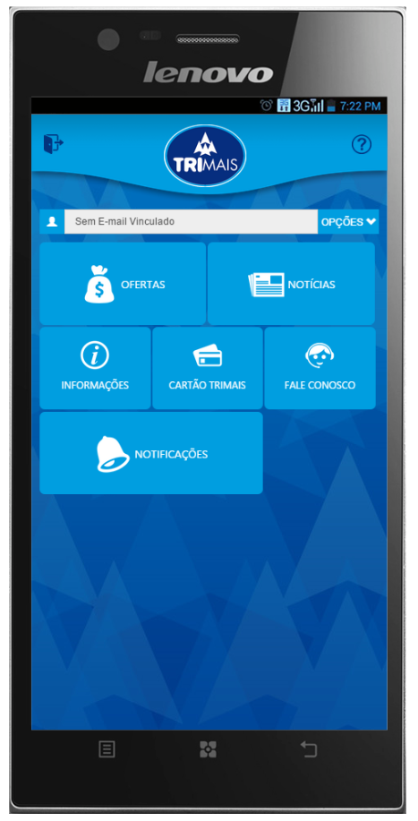 Android application Bergamais - Cartão Trimais screenshort