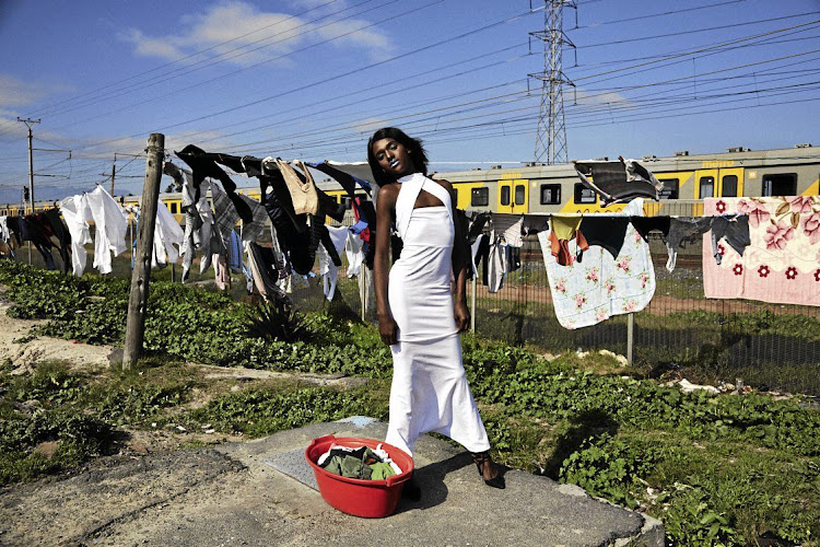 Matric student Liyana Arianna Madikizela satirised the stereotype of ‘women’s work’ in the props and setting she chose for her photographic story.