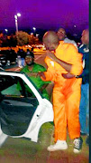DJ Sbu after being attacked at the Major League Gardens Spring Party on Saturday last week. Photo: Supplied