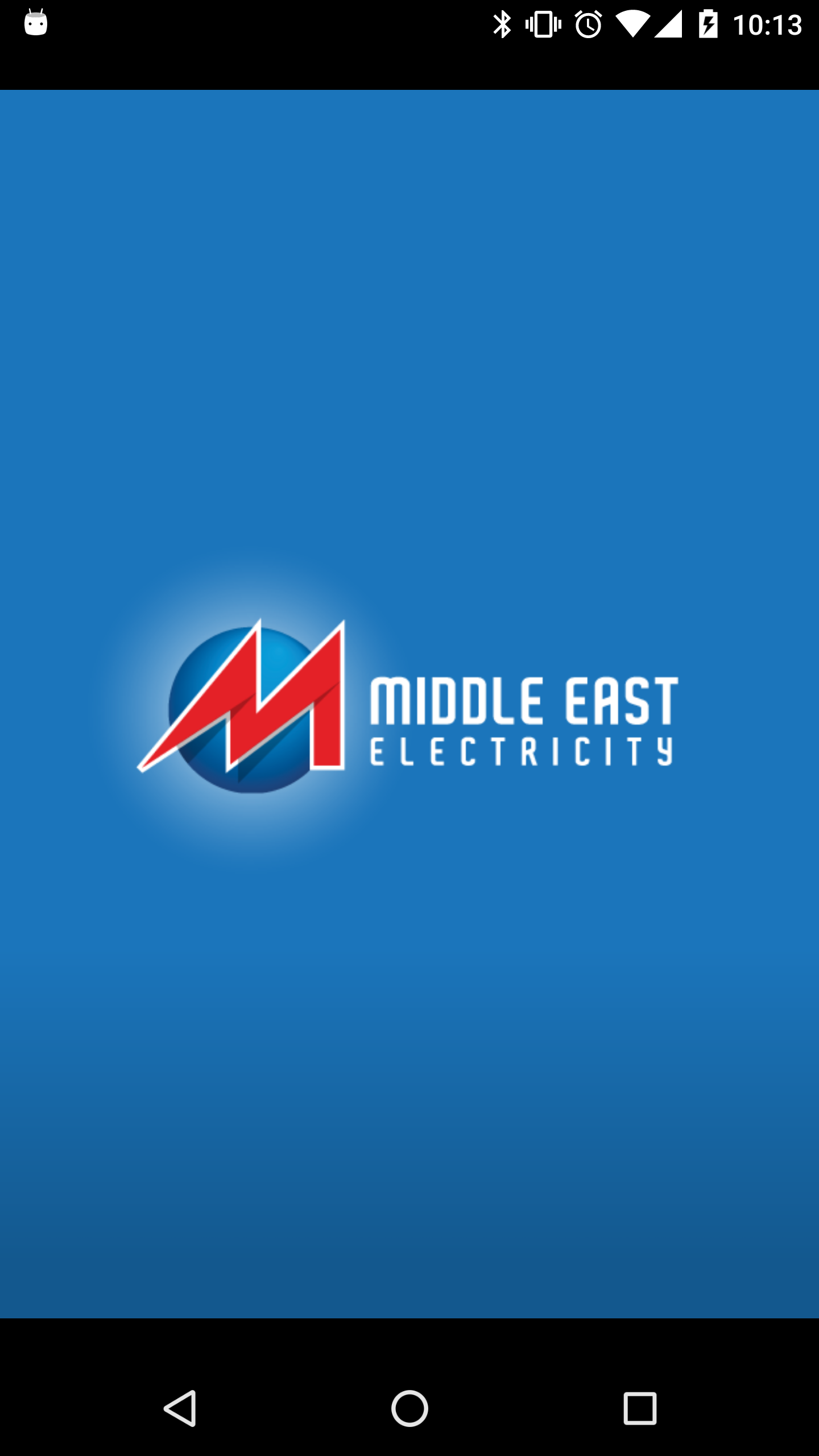 Android application Middle East Electricity screenshort