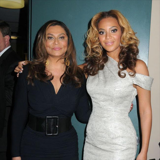 Tina Knowles and Beyoncé.