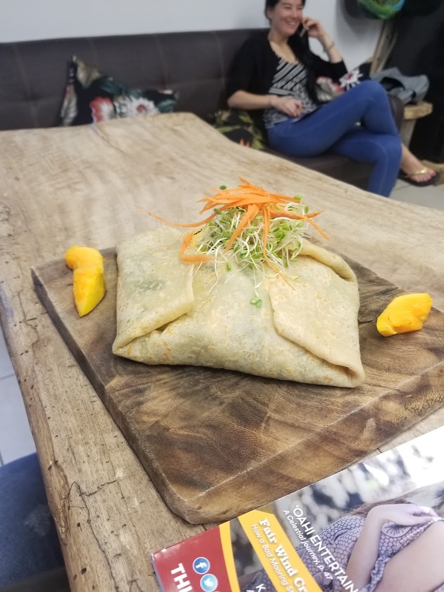 Gluten-Free Crepes at Barefoot Zone