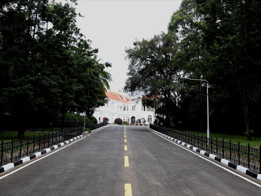 A general view of State House drive-way. Photo/HEZRON NJOROGE