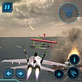 F18ドッグファイト航空攻撃VS F16