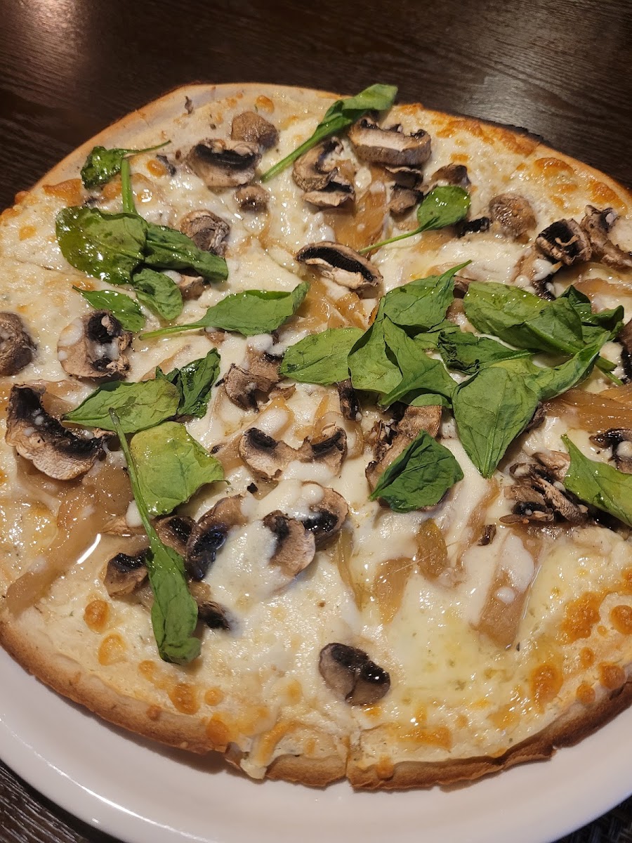 Gf Mushroom Pizza