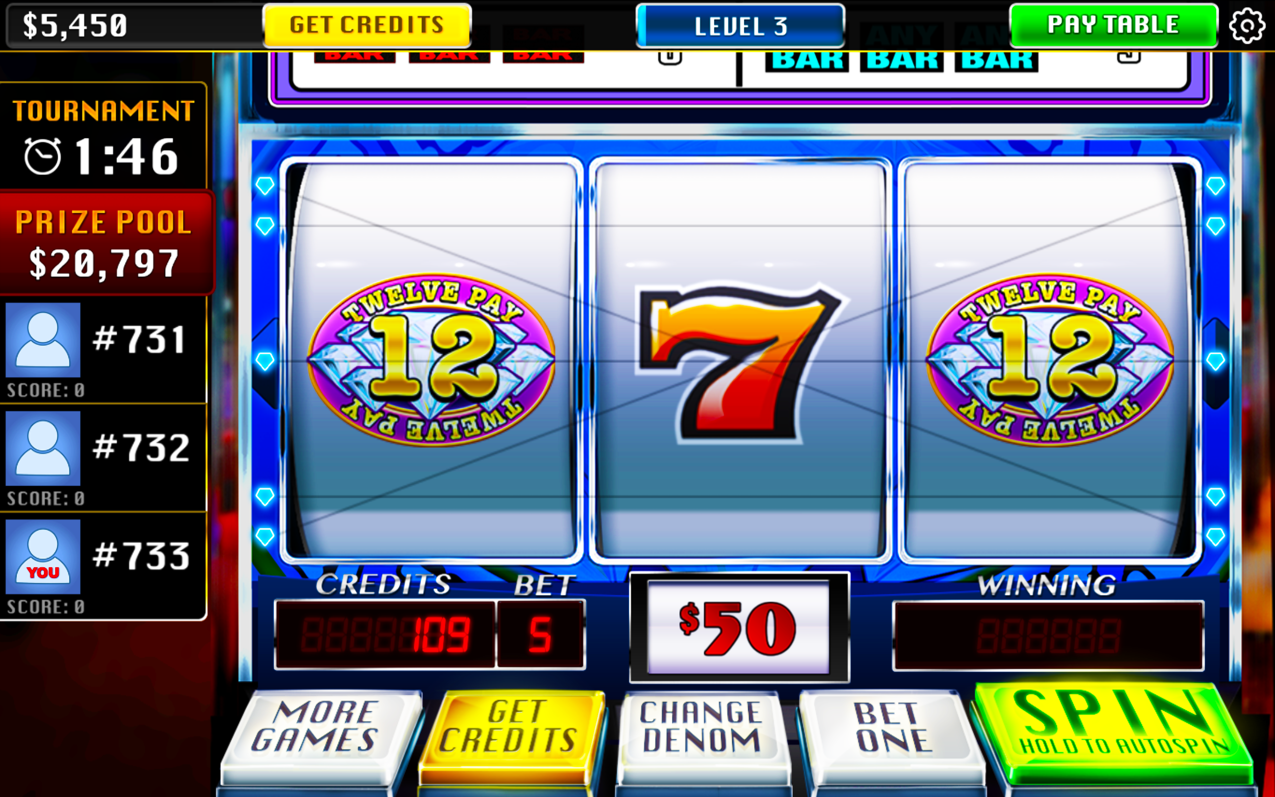 Android application Real Casino Vegas:777 Classic screenshort