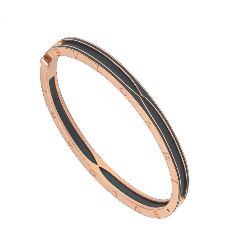 The B.Zero1 unisex bracelet by Bulgari.