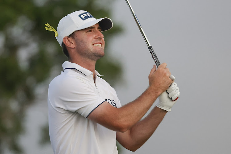 Austin Eckroat plays a shot from the fifth tee during the final round of the Cognizant Classic in The Palm Beaches golf tournament in Florida, the US, March 3 2024. Picture: REINHOLD MATAY/USA TODAY SPORT