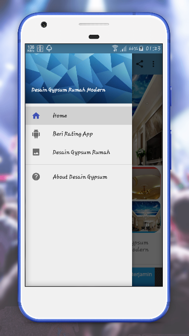 Desain gypsum rumah modern — приложение на Android