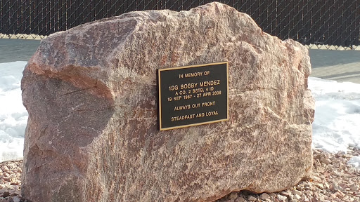 1SG Mendez Remembrance Rock