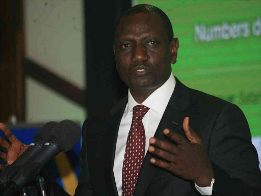 Deputy President William Ruto.