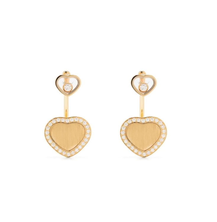 Chopard Happy Hearts Earrings.