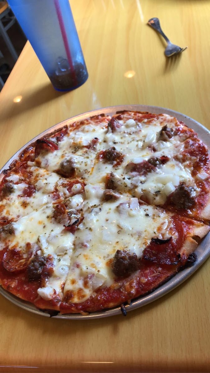 Gluten-Free at Keith's Pizza-North