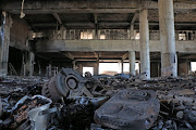 Inside the Usindiso building in Marshalltown in the Johannesburg CBD after the fire on August 31, which left 77 dead. A witness testified that the building's population swelled from housing 50 women to over 400 people when the landlord left in 2019. File photo.