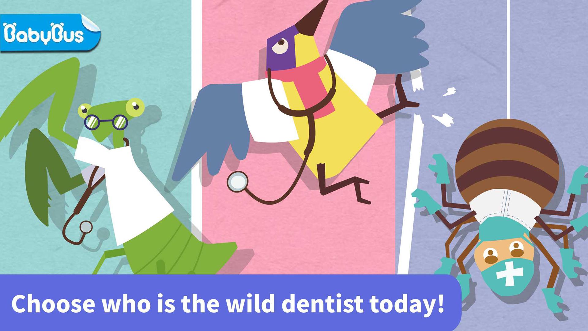 Android application Dr. Jungle - Animal Dentistry screenshort