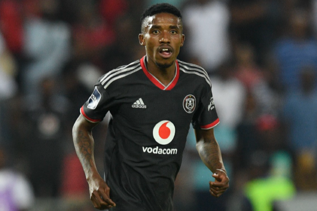 Orlando Pirates’ in-form Monnapule Saleng has been named in the Bafana Bafana squad for the friendly matches against Angola and Mozambique. Picture: Sydney Mahlangu/BackpagePix