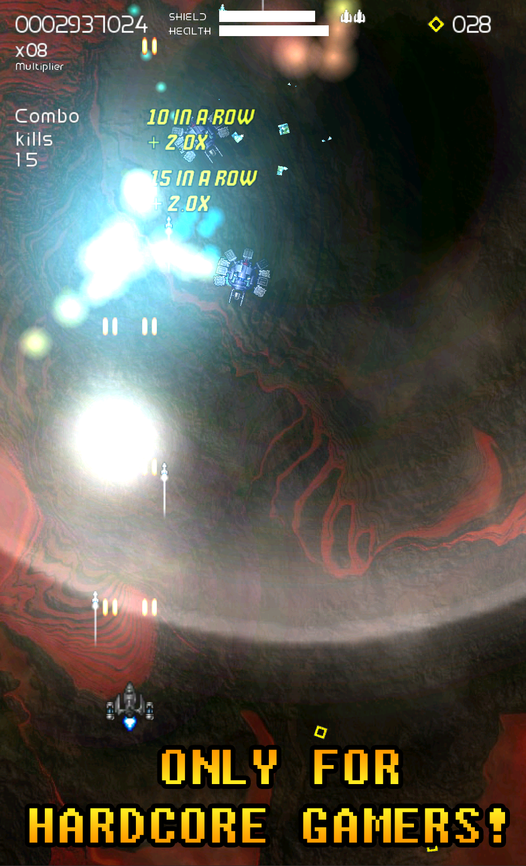 Android application Xelorians - Space Shooter screenshort