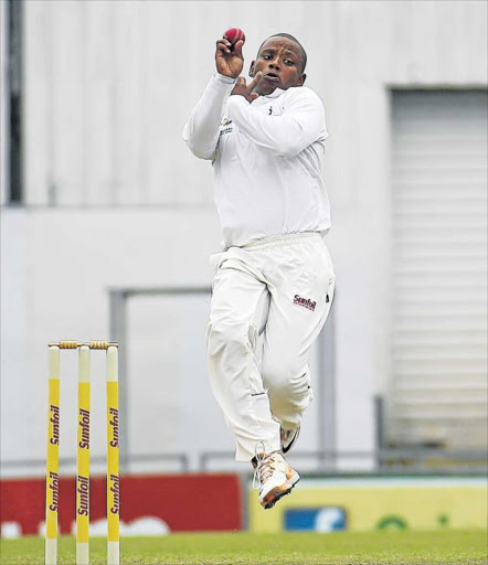 MILESTONE: Border all-rounder Jerry Nqolo is set to make his 50th appearance for Border when his team meets Northerns at Buffalo Park this weekendPicture: STEPHANIE LLOYD