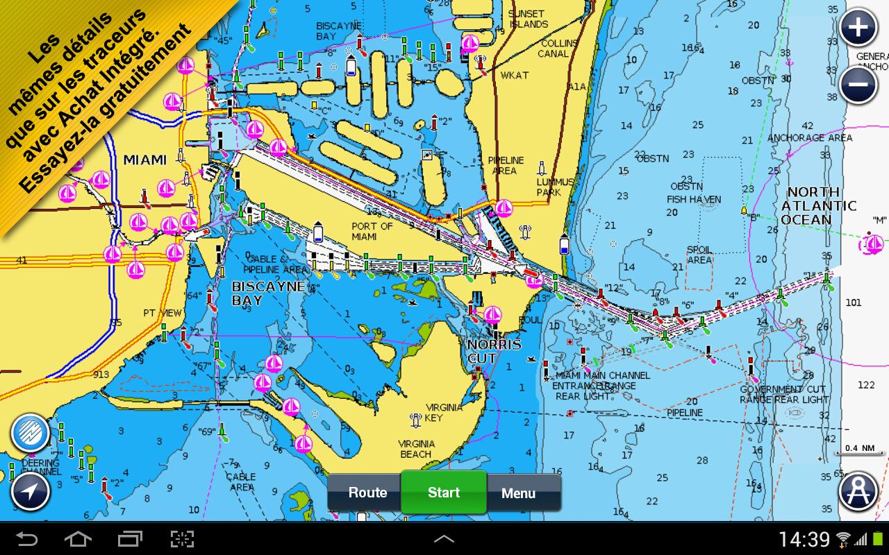 Android application Boating Marine & Lakes screenshort